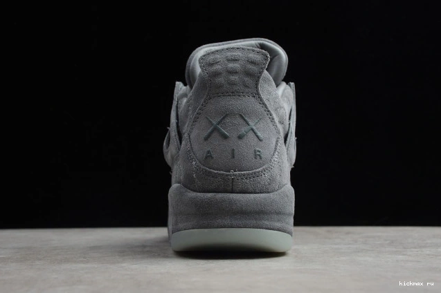Cheap MAX Grey 930155-003 4 Jordan x Cool Air KAWS 0819